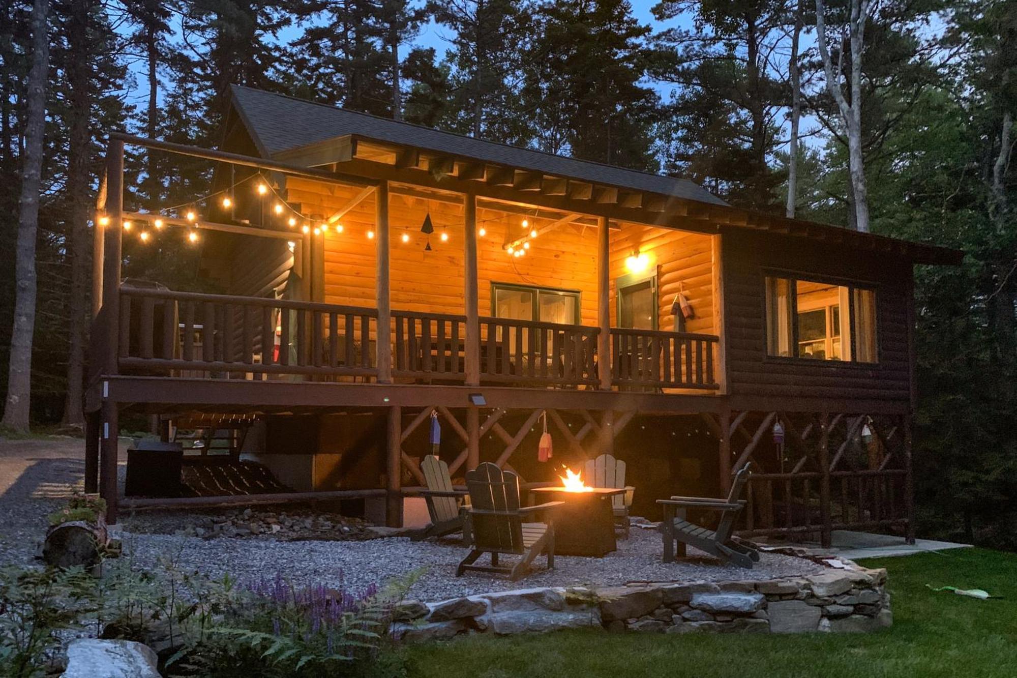 Sprucewold Cabin Boothbay Harbor Eksteriør billede